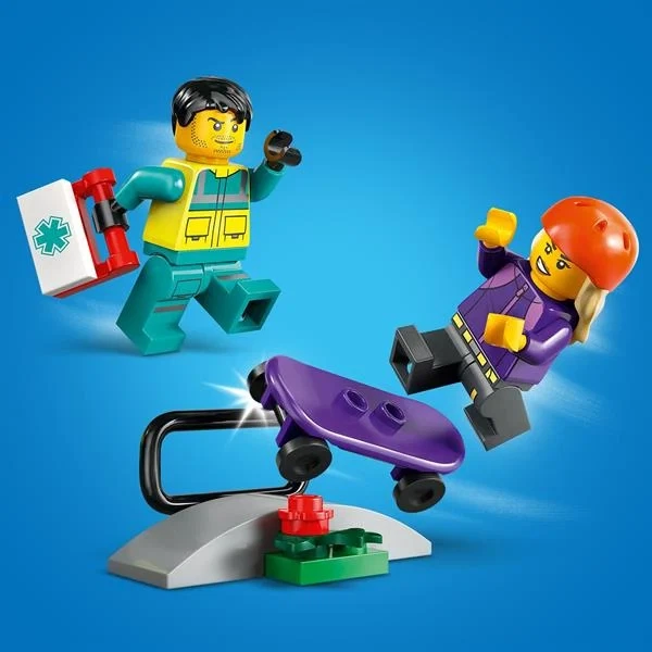 Конструктор LEGO City Швидка допомога 184 деталі Пластик Різнобарвний - зображення 7