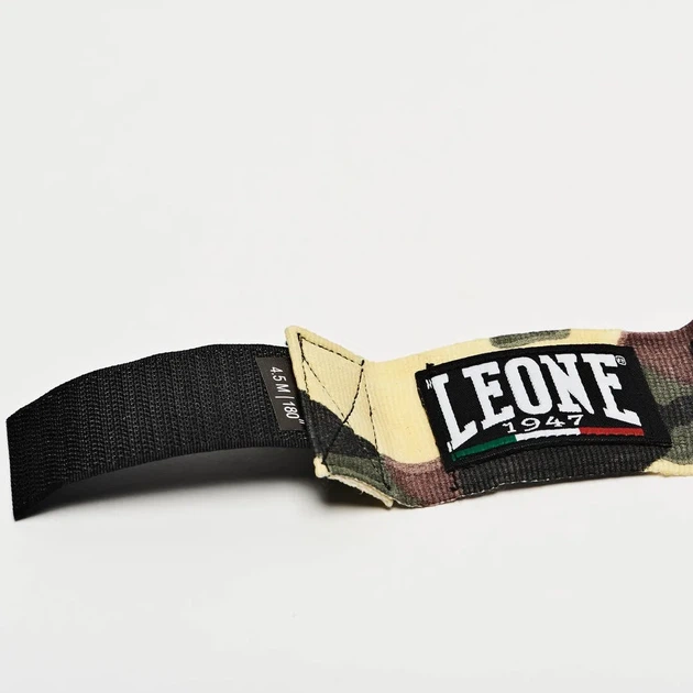 Боксерские бинты Leone Хлопок Нейлон 3,5 м Зеленый - изображение 5