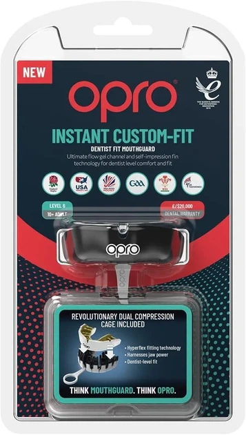Капа OPRO Dental Grade взрослая прозрачная 11+ - изображение 10