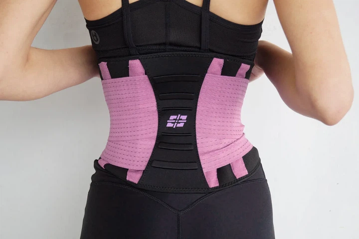 Пояс-корсет Active Point из неопрена S/M розовый для поддержки спины - изображение 3