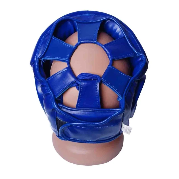 Боксерский шлем Active Point PU кожа XS Синий - изображение 3