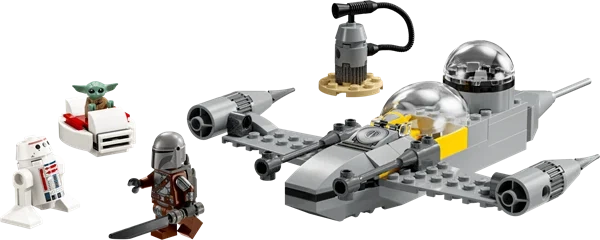 Конструктор LEGO Зоряний винищувач N-1 Мандо й Ґроґу 92 деталі пластик різнобарвний - зображення 4