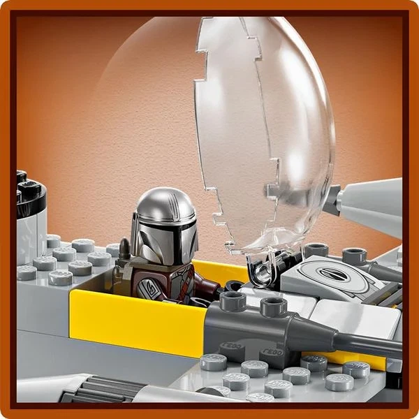 Конструктор LEGO Зоряний винищувач N-1 Мандо й Ґроґу 92 деталі пластик різнобарвний - зображення 5
