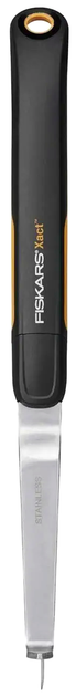 Прополочный нож 33.8 см нержавеющая сталь для дачи Fiskars LS-1061 - Фото 3 Прополочный нож 33.8 см нержавеющая сталь для дачи Fiskars LS-1061 - изображение 3