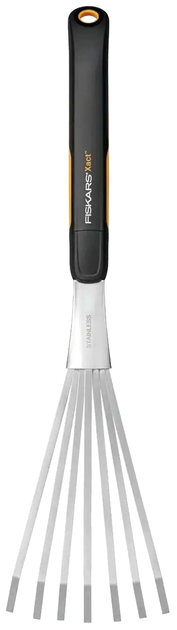Грабли веерные нержавеющая сталь 44.3 см для уборки Fiskars LS-1274 - изображение 3