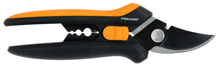 Секатор для цветов режущий диапазон 13 мм нержавеющая сталь Fiskars LS-1524 - изображение 2