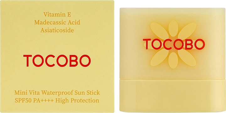 Стік сонцезахисний Tocobo Vita Waterproof Sun Stick Mini водостійкий 11 г (8809835063233) - Фото 1 Стік сонцезахисний Tocobo Vita Waterproof Sun Stick Mini водостійкий 11 г (8809835063233) - зображення 1