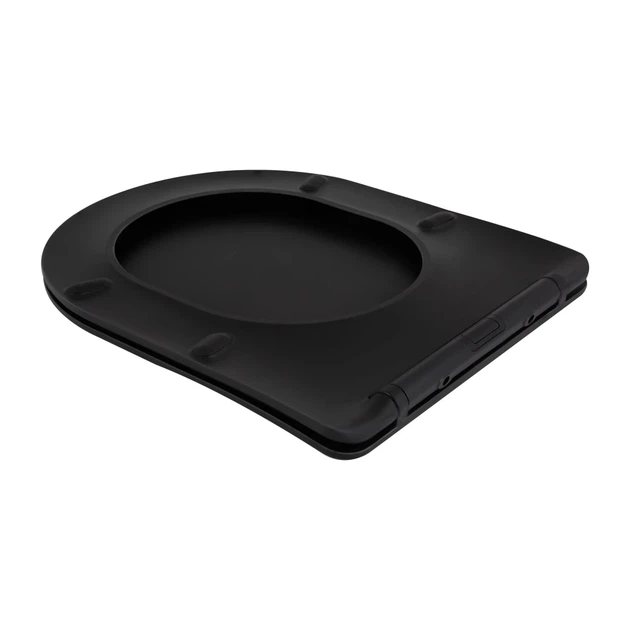 Унитаз подвесной Mixxus Premium Bevel-0301-R Black 515x355x365mm, система смыва RIMLESS (MP6471) - изображение 2