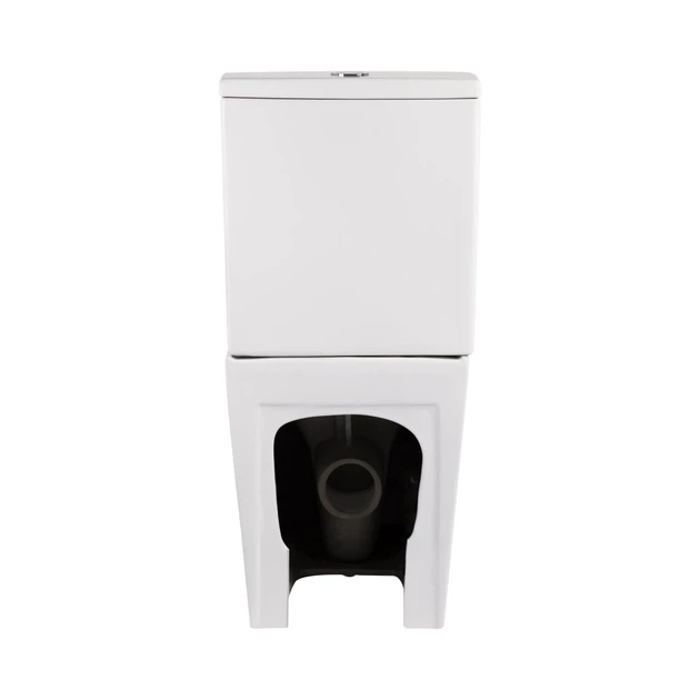 Унитаз-компакт Mixxus Premium Quadro-0402-R 675x390x855mm, система смыва RIMLESS (MP6458) - изображение 3