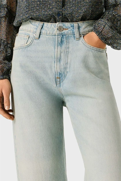 Жіночі блакитні джинси LEXA Pepe Jeans 27 PL20473182V10 - изображение 4