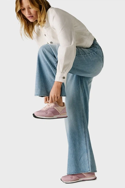 Жіночі рожеві кросівки HAILON BASIC Pepe Jeans 36 PLS400033 - Фото 6 Жіночі рожеві кросівки HAILON BASIC Pepe Jeans 36 PLS400033 - зображення 6
