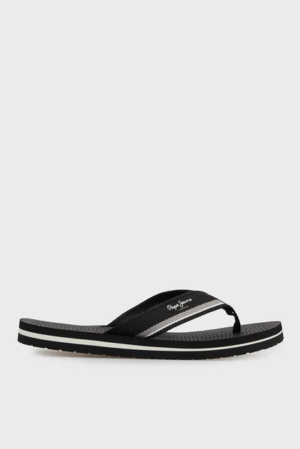 Чоловічі чорні в'єтнамки WEST BOAT M Pepe Jeans 41 PMS700021 - Фото 1 Чоловічі чорні в'єтнамки WEST BOAT M Pepe Jeans 41 PMS700021 - зображення 1