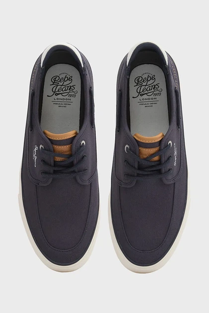 Чоловічі темно-сині снікерси TAYLOR BOAT Pepe Jeans 41 PMS300015 - зображення 4