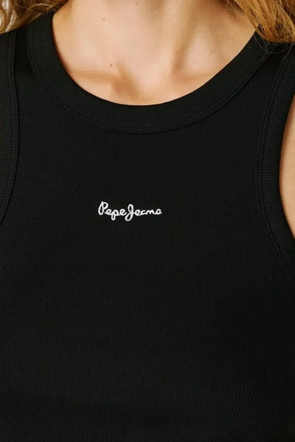 Жіноча чорна майка MARIAN Pepe Jeans L PL506035 - зображення 4