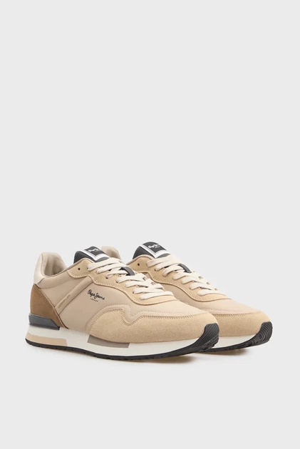 Чоловічі бежеві кросівки HAILON BASIC Pepe Jeans 44 PMS400037 - зображення 3
