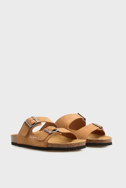 Жіночі руді замшеві слайдери OBAN SUEDE Pepe Jeans 36 PLS80009 - Фото 3 Жіночі руді замшеві слайдери OBAN SUEDE Pepe Jeans 36 PLS80009 - изображение 3