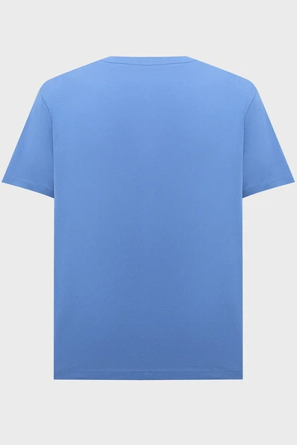 Чоловіча синя футболка SMALL GRAPHIC Gant XL 2003409 - Фото 2 Чоловіча синя футболка SMALL GRAPHIC Gant XL 2003409 - изображение 2