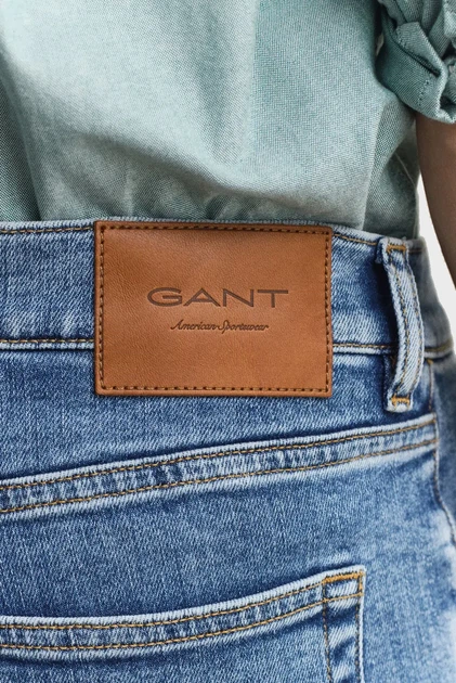 Чоловічі сині джинси CLEAN WASH Gant 34-34 1000020 - изображение 5