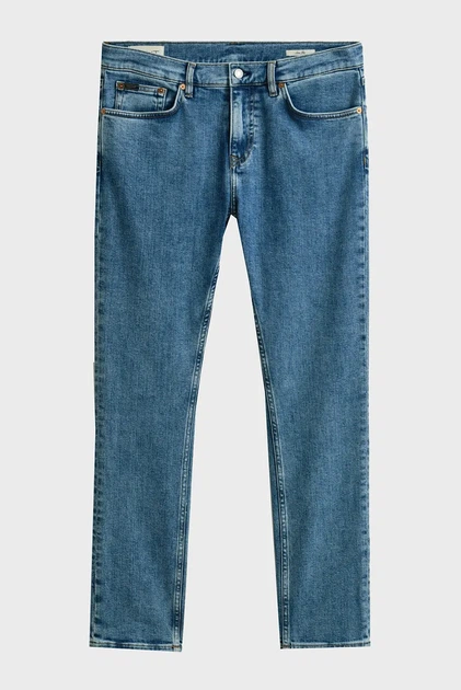 Чоловічі сині джинси CLEAN WASH Gant 34-34 1000020 - изображение 6