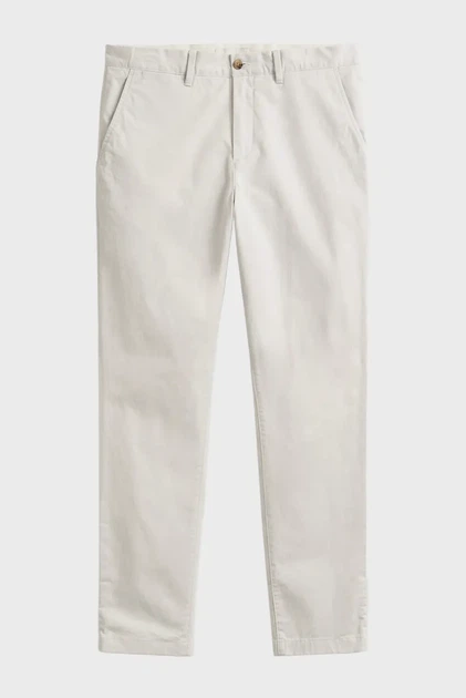 Чоловічі білі чіноси SLIM CLASSIC Gant 36-32 1501000 - Фото 6 Чоловічі білі чіноси SLIM CLASSIC Gant 36-32 1501000 - изображение 6