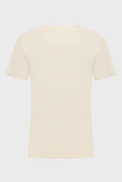 Чоловіча біла футболка SMALL GRAPHIC Gant M 2003409 - изображение 2