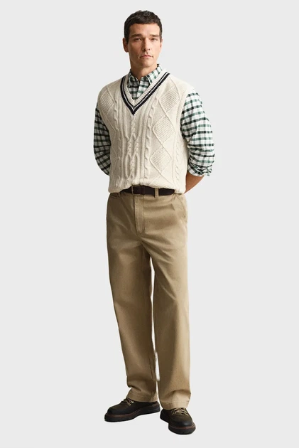 Чоловіча картата сорочка OXFORD CHECK Gant XXL 3261006 - изображение 2