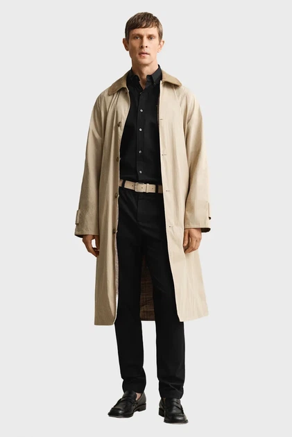 Чоловічі чорні чіноси SLIM CLASSIC Gant 33-32 1501000 - изображение 2