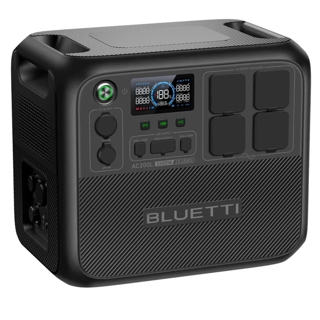 Зарядна станція BLUETTI AC200L Portable Power Station | 2400W 2048Wh - зображення 4