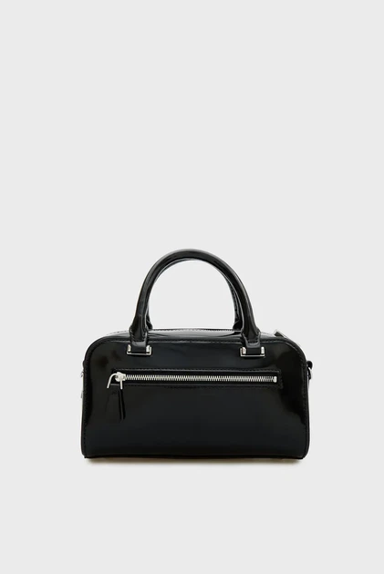 Жіноча чорна сумка ARNELA MINI Guess OS HWNY9496740 - Фото 4 Жіноча чорна сумка ARNELA MINI Guess OS HWNY9496740 - изображение 4