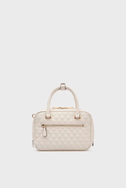 Жіноча біла сумка ATABEY BOX SATCHEL Guess OS HWQG9894050 - зображення 4
