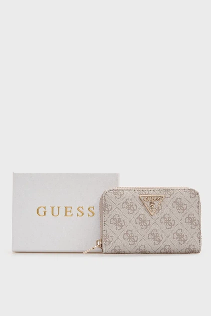 Жіночий білий гаманець з візерунком LAUREL II Guess OS SWSG7459140 - Фото 5 Жіночий білий гаманець з візерунком LAUREL II Guess OS SWSG7459140 - изображение 5
