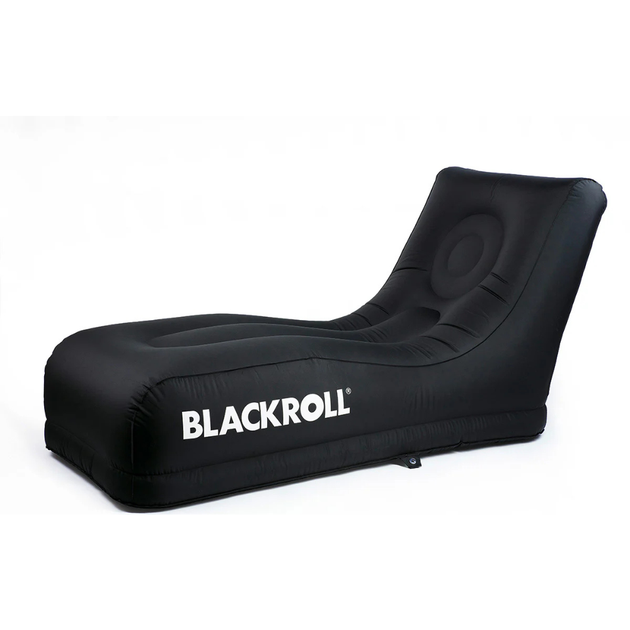 Надувний лежак-шезлонг BLACKROLL® AIR LOUNGER 2.0 з електричним насосом, до 150 кг - Фото 2 Надувний лежак-шезлонг BLACKROLL® AIR LOUNGER 2.0 з електричним насосом, до 150 кг - изображение 2