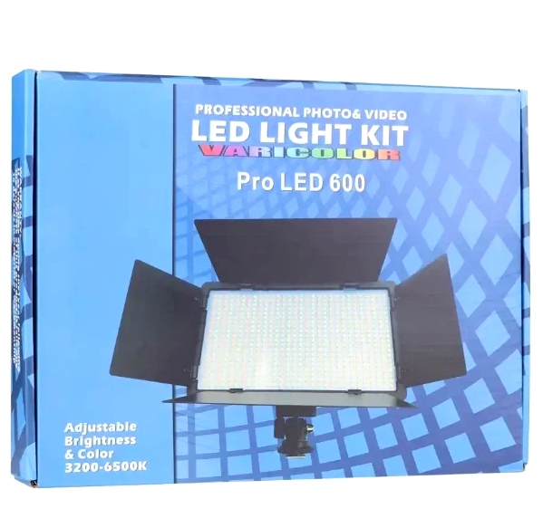 LED лампа 29 см квадратная черная с пультом Purlov E600 для освещения интерьера - зображення 7