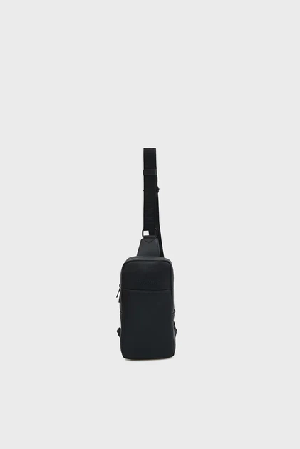 Чоловіча чорна сумка GRANT Bikkembergs OS BKBO01322P - Фото 5 Чоловіча чорна сумка GRANT Bikkembergs OS BKBO01322P - изображение 5