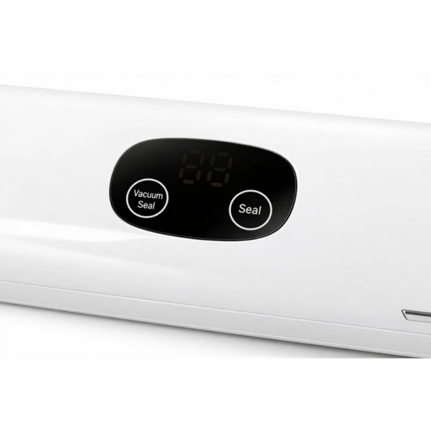 Вакуумный упаковщик для продуктов Vacuum Sealer MK-801 90Вт бытовой вакуумный + 10 пакетов Белый - изображение 3