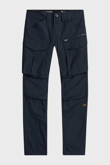 Чоловічі темно-сині карго Rovic Zip 3D Regular G-Star 28-30 D02190,E064 - изображение 6