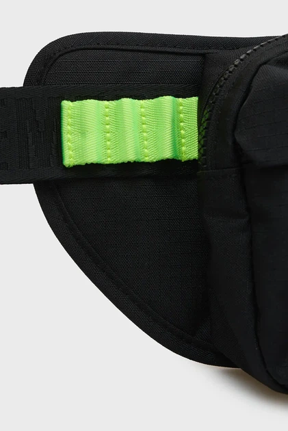 Чоловіча чорна поясна сумка SMITH Bikkembergs OS BKBO01247T - Фото 5 Чоловіча чорна поясна сумка SMITH Bikkembergs OS BKBO01247T - изображение 5