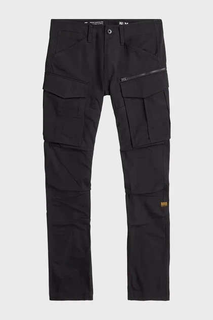 Чоловічі чорні карго Rovic Zip 3D Regular G-Star 29-32 D02190,E064 - Фото 6 Чоловічі чорні карго Rovic Zip 3D Regular G-Star 29-32 D02190,E064 - изображение 6
