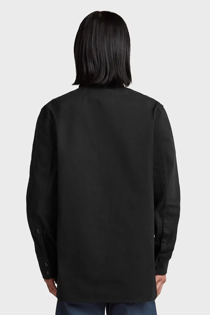 Чоловіча чорна джинсова сорочка Twill G-Star M D27469,8241 - Фото 3 Чоловіча чорна джинсова сорочка Twill G-Star M D27469,8241 - изображение 3