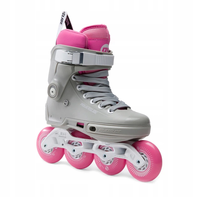 Ковзани Powerslide Next SL Pink 80 Trinity, сіро-рожеві - Фото 1 Ковзани Powerslide Next SL Pink 80 Trinity, сіро-рожеві - изображение 1