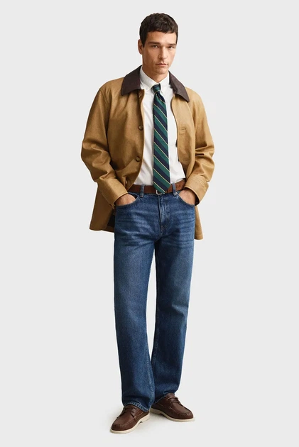 Чоловіча біла сорочка CLASSIC Gant XXL 3000201 - изображение 2