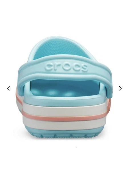 Дитячі сабо Crocs Bayaband Clog C12 (29-30) Блакитний/Рожевий (Арт. 185) - зображення 3