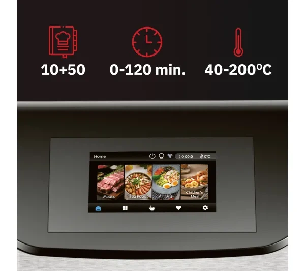 Аерофритюрниця Webber AF938 2200W 8л Мобільний додаток - изображение 9
