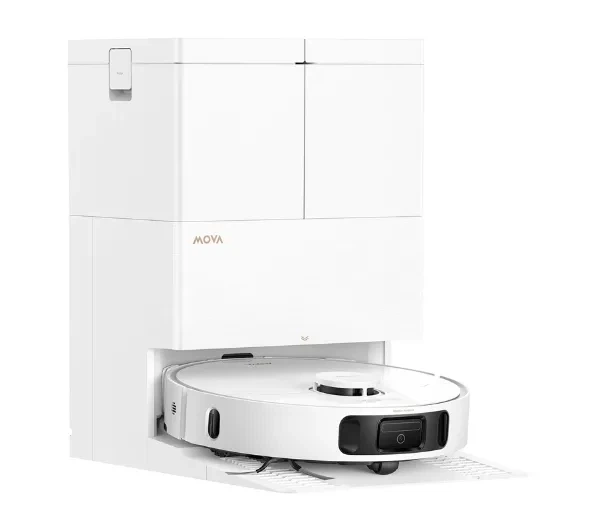 Робот-пилосос Mova E50 Pro Ultra Функція миття Станція очищення Створення карти приміщення 80дБ Білий - Фото 1 Робот-пилосос Mova E50 Pro Ultra Функція миття Станція очищення Створення карти приміщення 80дБ Білий - зображення 1