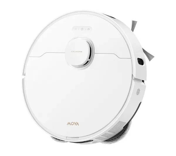 Робот-пилосос Mova E50 Pro Ultra Функція миття Станція очищення Створення карти приміщення 80дБ Білий - Фото 5 Робот-пилосос Mova E50 Pro Ultra Функція миття Станція очищення Створення карти приміщення 80дБ Білий - зображення 5