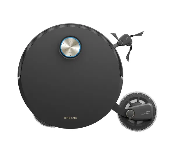 Робот-пилосос Dreame X60 Pro Ultra Complete Функція миття Підстанція очищення Створення карти приміщення 59dB Функції ШІ Чорний - Фото 4 Робот-пилосос Dreame X60 Pro Ultra Complete Функція миття Підстанція очищення Створення карти приміщення 59dB Функції ШІ Чорний - изображение 4