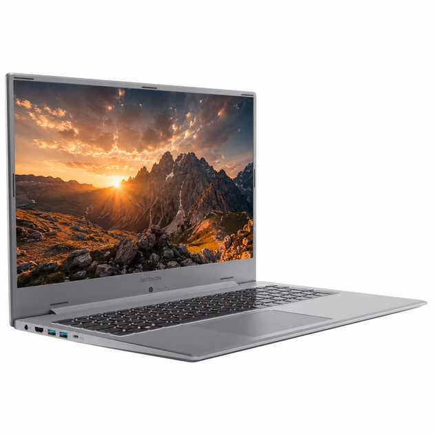 Ноутбук 17,3" Medion (Lenovo Group) Akoya S17403 | Intel Core i5-10210U | IPS (1920x1080) FullHD | RAM 8 ГБ | SSD NVME 512 ГБ | Intel UHD Graphics | Win11 (5313) - зображення 2