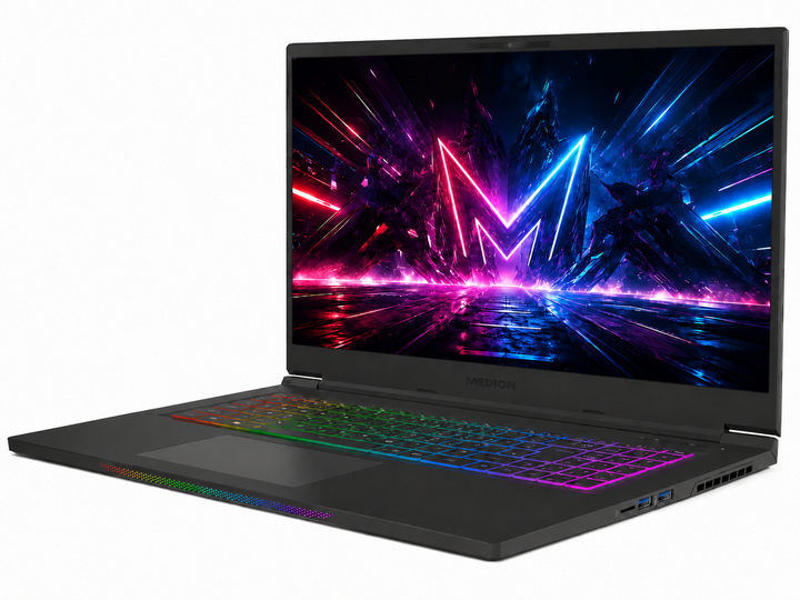 Ігровий ноутбук 17,3" Medion (Lenovo Group) Erazer Beast X20-MD | Intel Core i7-10870H | IPS (2560x1440) QHD 165 Гц | RAM 32 ГБ | SSD NVME 512 ГБ | Nvidia GeForce RTX 3070, 8 ГБ | Win11 (5322) - изображение 2