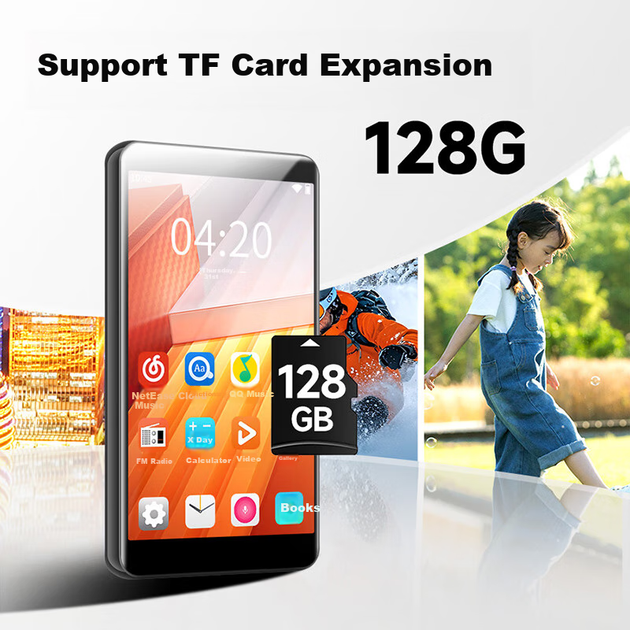 Плеер Newsmy A6 MP3/MP4 портативный с Bluetooth и Wi-Fi, 16 ГБ - изображение 11