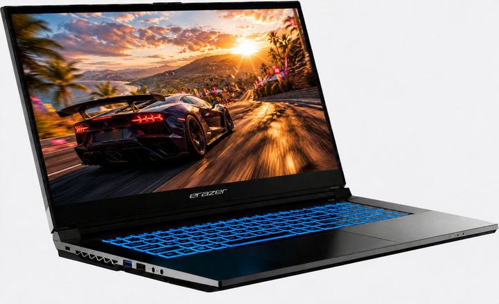 Ігровий ноутбук 17,3" Medion (Lenovo Group) Erazer Scout E30i | Intel Core i7-12650H | IPS (1920x1080) FHD | 144 Гц | RAM DDR4 16 ГБ | SSD 512 ГБ | Nvidia GeForce RTX 4050, 6 ГБ | Win11 (5302) - изображение 2